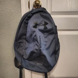 Under Armour Gray Black Hustle Lite Backpack "Built to Handle Anything"